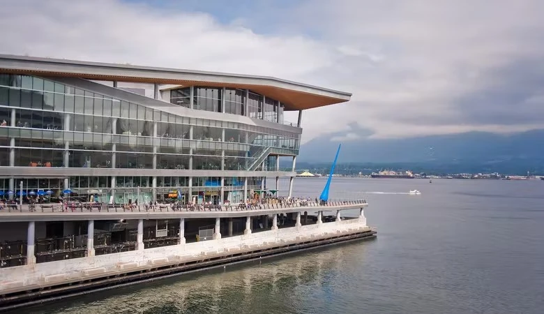 Vancouver Convention Center waterfront side view